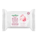 Мицеллярные салфетки для снятия макияжа EQUILIBRA Rosa Rose, 25 шт.