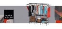 БОЛЬШОЙ шкаф для одежды Подставка Вешалка Полки Mark Adler Keeper 5.0