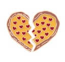ПИЦЦА СЕРДЦЕ PIZZALOVERS ПИН-БРОШЬ