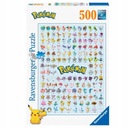 Puzzle Ravensburger Pokémon 500 ks. Značka Ravensburger