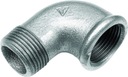 Гальванизированное соперное железное колено 3/4 WZNK Сплошное высокое качество