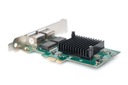 Karta sieciowa DIGITUS przewodowa PCI Express 2x RJ45 Gigabit 10/100/1000Mb Kod producenta DN-10132