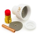 КОМПЛЕКТ CUPSYSTEM TIG SR 9/20, НАСАДКА С ЛИНЗОЙ №. 16