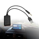 ADAPTADOR BLUETOOTH RADIO AUX IN MINI JACK 3,5 USB 