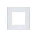 ROSA Одинарная стеклянная рамка, кристально-белый
