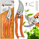 МАССИВНЫЕ МЕТАЛЛИЧЕСКИЕ САДОВЫЕ НОЖНИЦЫ С ЗАПАСНОЙ ПРУЖИНОЙ