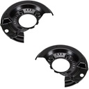 КРЫШКИ ТОРМОЗНЫХ ДИСКОВ. ПЕРЕДНИЙ Л+П TOYOTA YARIS P1 P2