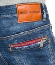 DSQUARED2 pánske džínsy nohavice SKATER JEAN IT46 NEW SLIM FIT Dĺžka nohavíc dlhá