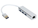 АДАПТЕР USB 3.0 LAN RJ45 + ХАБ 3xUSB GIGABIT Mac