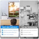 BOX NA ROUTER SCIENNY ABS WHITE ORGANIZER WIRES DEKORACJA 25 6X17 CM  photo 8