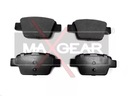 MAXGEAR ZAPATAS DE FRENADO FIAT T. STILO/BRAVO/MITO SIN DE SENSORES 