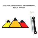 GRILLE BADGE EMBLEM DECORATION ETYKIETA ЗАМІНА 4RUNNER TUNDRA ZQ  (17775844839) фото min 6