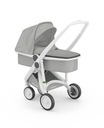 Greentom - коляска CarryCot (V.2.1) White -grey