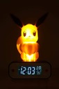 Budík s lampičkou Teknofun Pokémon Eevee Farba viacfarebná