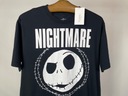 Pánske čierne tričko The Nightmare Before Christmas DISNEY veľ. L Dominujúca farba čierna