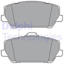 PLAQUETTES FREIN AVANT DELPHI LP3400photo 9