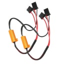 2 SZT. DEKODERY LED (СВІТЛОДІОД) АВТОМОБІЛЯ ДЛЯ ФАР H7 ANTI HYPER FLASH K8  фото 9