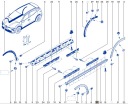 FIXATION BAGUETTES SEUIL GAUCHE RENAULT MEGANE V E-TECH 764A98977Rphoto 9