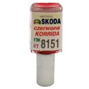 SKODA 8151 RED CORRIDA Подкраска от царапин 10мл