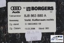 AUDI TT COLLECTEUR TAPIS COURROIE COUVERCLES DE COFFRE GARNITURE 8J8863879A 8J8863880A 8J886347photo 9
