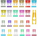 KIT FUSES AUTOMOBILE 2/3/5/7.5/10/15 /20/25/30/35/40A 300 PCS  photo 9