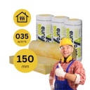 Минеральная вата 150мм 0 035 стекло Евровата СЕРТИФИКАТ