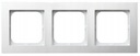 ТРОЙНАЯ РАМКА ДЛЯ КОНТАКТНОЙ РОЗЕТКИ, БЕЛАЯ OSPEL AS R-3G/00