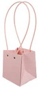 ЦВЕТОЧНАЯ СУМКА С РУЧКОЙ, РОЗОВАЯ P34