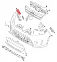 SUZUKI VITARA 3 2015- FASTENERS BRACKET BUMPERS RIGHT PERID 71731-54P00-000  photo 9