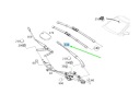 NEU MERCEDES-BENZ B W246 SCHEIBENWISCHERARM VORNE LINKS LHD A2468200144photo 8