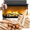 РАЗЖИГАЛКА ДЛЯ КАМИНА, ГРИЛЯ, ПЕЧИ, КОСТРА СУХИЕ РОЗЫГЛИВНЫЕ ДРОВА 30 дм3