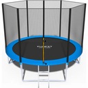 САДОВЫЙ батут 312 СМ, 10 ФУТОВ СЕТКА + ЛЕСТНИЦА