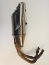 KAWASAKI NINJA 650 17-19 MUFFLER EXHAUST PIPE GRADUATION COLLECTOR  photo 13