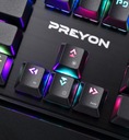 Механическая игровая USB-клавиатура PREYON RGB RGB