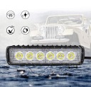 ФАРА ROBOCZA/LISTWA LED, ODPOWIEDNIA DO АВТОМОБІЛЕЙ 12V 18W  (18899255808) фото min 6