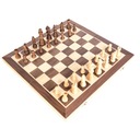 ДЕРЕВЯННЫЕ МАГНИТНЫЕ ШАХМАТЫ 40Х40 СМ СКЛАДНЫЕ