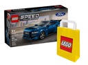 LEGO SPEED CHAMPIONS 76920 FORD MUSTANG ТЕМНЫЙ + БУМАЖНЫЙ ПАКЕТ LEGO СРЕДНИЙ