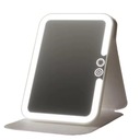 ЗЕРКАЛО КОСМЕТИЧЕСКОЕ ДЛЯ МАКИЯЖА СО СВЕТОДИОДНОЙ ПОДСВЕТКОЙ, ЗАКРЫТОЕ, РУЧНАЯ РАБОТА В КОРПУСЕ