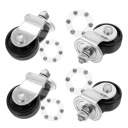 4Pcs Replacement Silver Caster Wheels for 2 Ton Floor Jack (18506865791) фото min 8