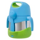 B.box Termos obiadowy na zupę i obiad dla dzieci 335 ml Ocean Breeze STAL