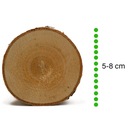 Ломтики древесины толщиной 5-8 см. 1 см - 120 шт.