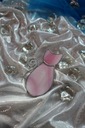 Подарочный кулон Тиффани из розового кота в витраже