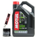 ФІЛЬТР МАСТИЛА HF138 MOTUL 5100 10W40 SUZUKI GSR GSF BANDIT DL V-STROM GSX  (14726399813) фото min 16