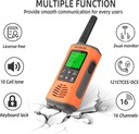 Retevis RT45P IP67 Водонепроницаемая рация, PMR446, междугородняя, ​​4 шт.