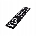 Polska Tablica Aluminiowa Tłoczona Starego Typu