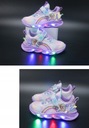 Tenisky Elsa LED Detské svietiace topánky Roz 22-37 Hrdina Fortnite
