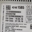 OPEL MOKKA 2017 PANNEAU AUTORADIO CD/DVD/GPSphoto 6