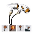 1 PAIRE ROUGE MOTOCYCLETTE MODYFIKOWANY RETRO CLIGNOTANT AMPOULE ACCESSOIREphoto 10