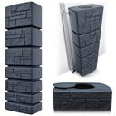 РЕЗЕРВУАР ДЛЯ ДОЖДЕВОЙ ВОДЫ Waterform Aqua Tower [350л] АНТРАЦИТ PROSPERPLAST