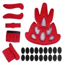 RED INTRODUCTION CHLODZACA LINING UNDER HELMET Z FUNCTION SECURITY LATWEJ INSTALLATION  photo 6